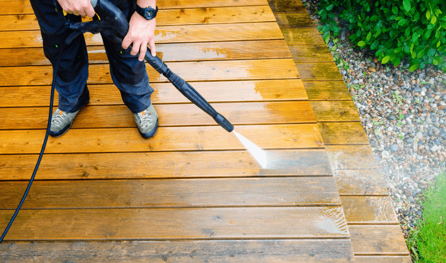 DECK CLEANING